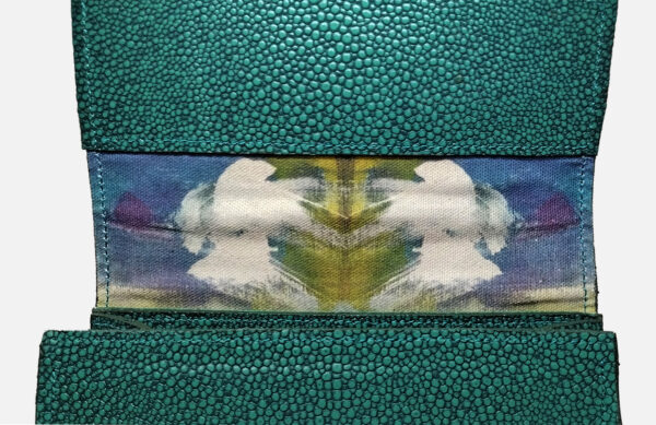 Sapphi Leather Handbag Green - Image 4