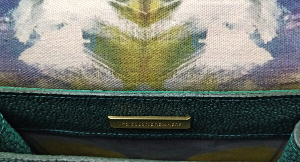 Sapphi Leather Handbag Green - Image 5